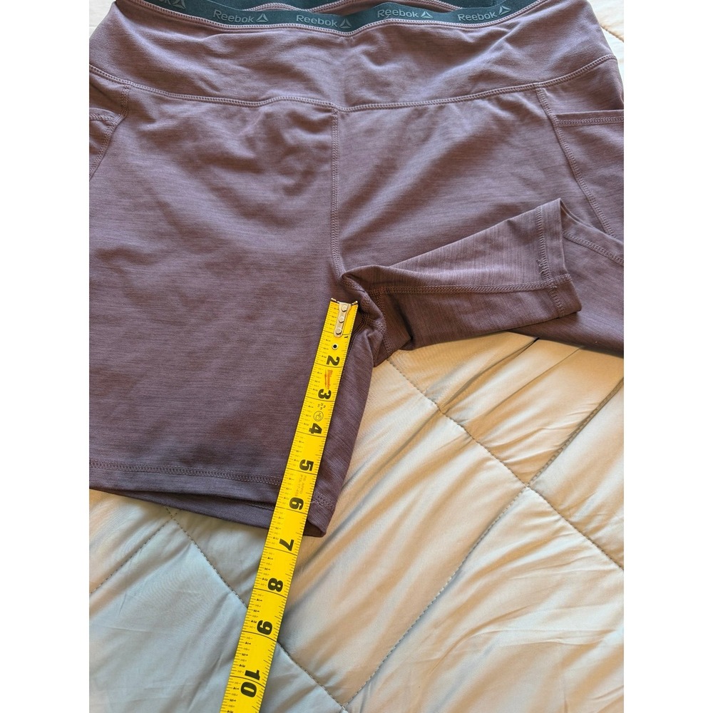 Reebok women's shorts size xxl pockets workout activewear yoga gum y2k summer - Picture 7 of 7